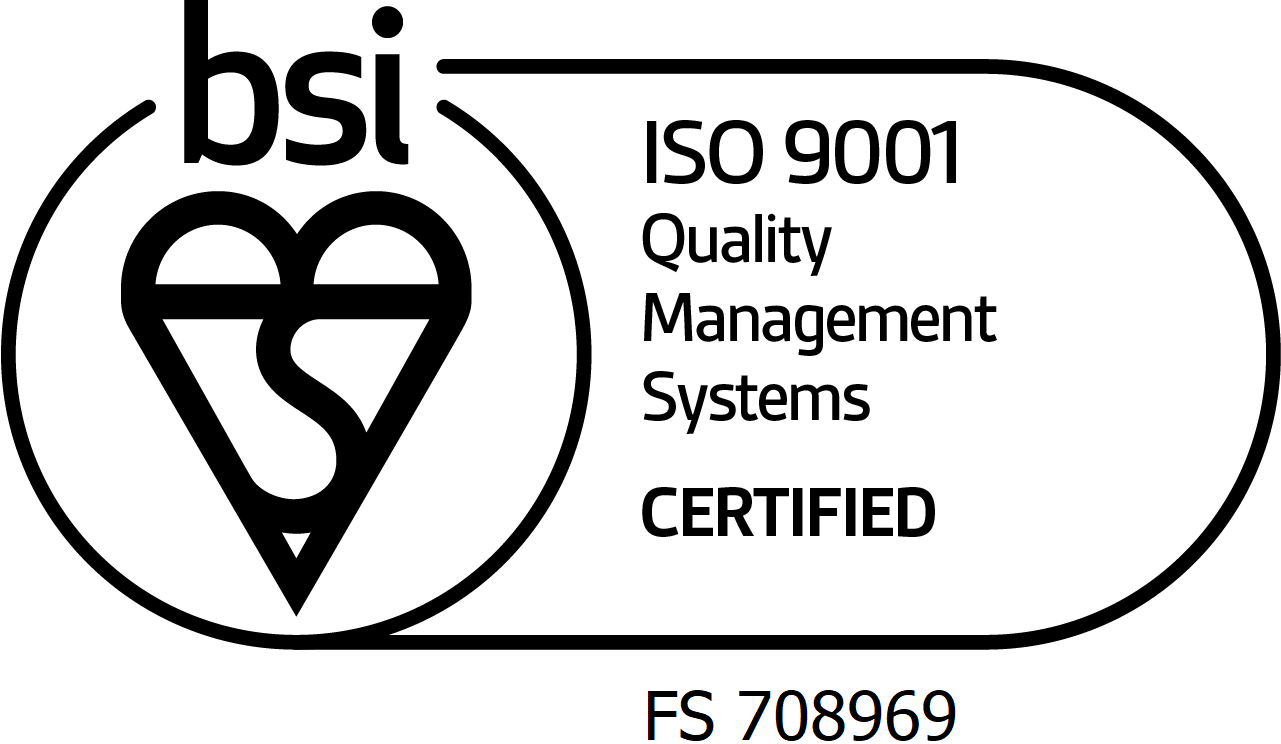 BSI ISO 9001 mark of trust